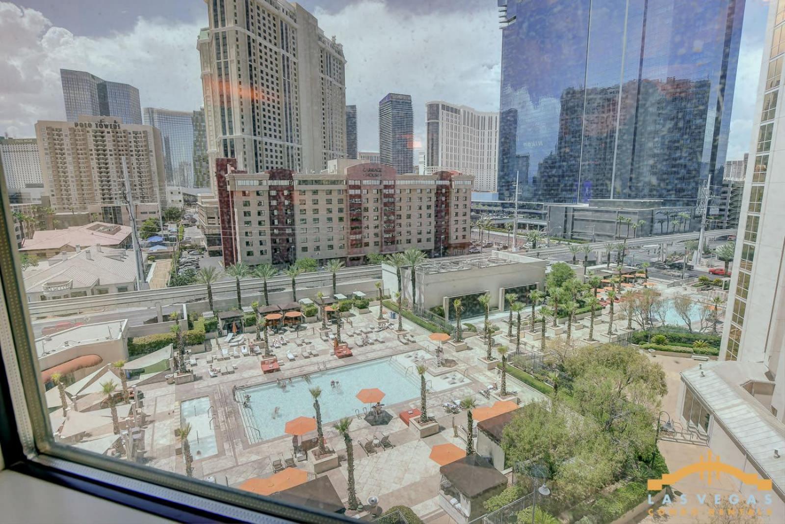 Mgm Signature-06-711 Strip View Jacuzzi Studio Las Vegas Luaran gambar